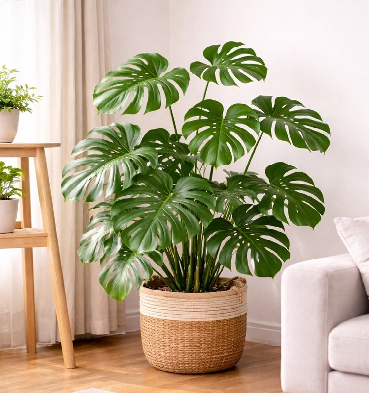 Monstera deliciosa yang raksasa, Sumber: pmpland.co.id